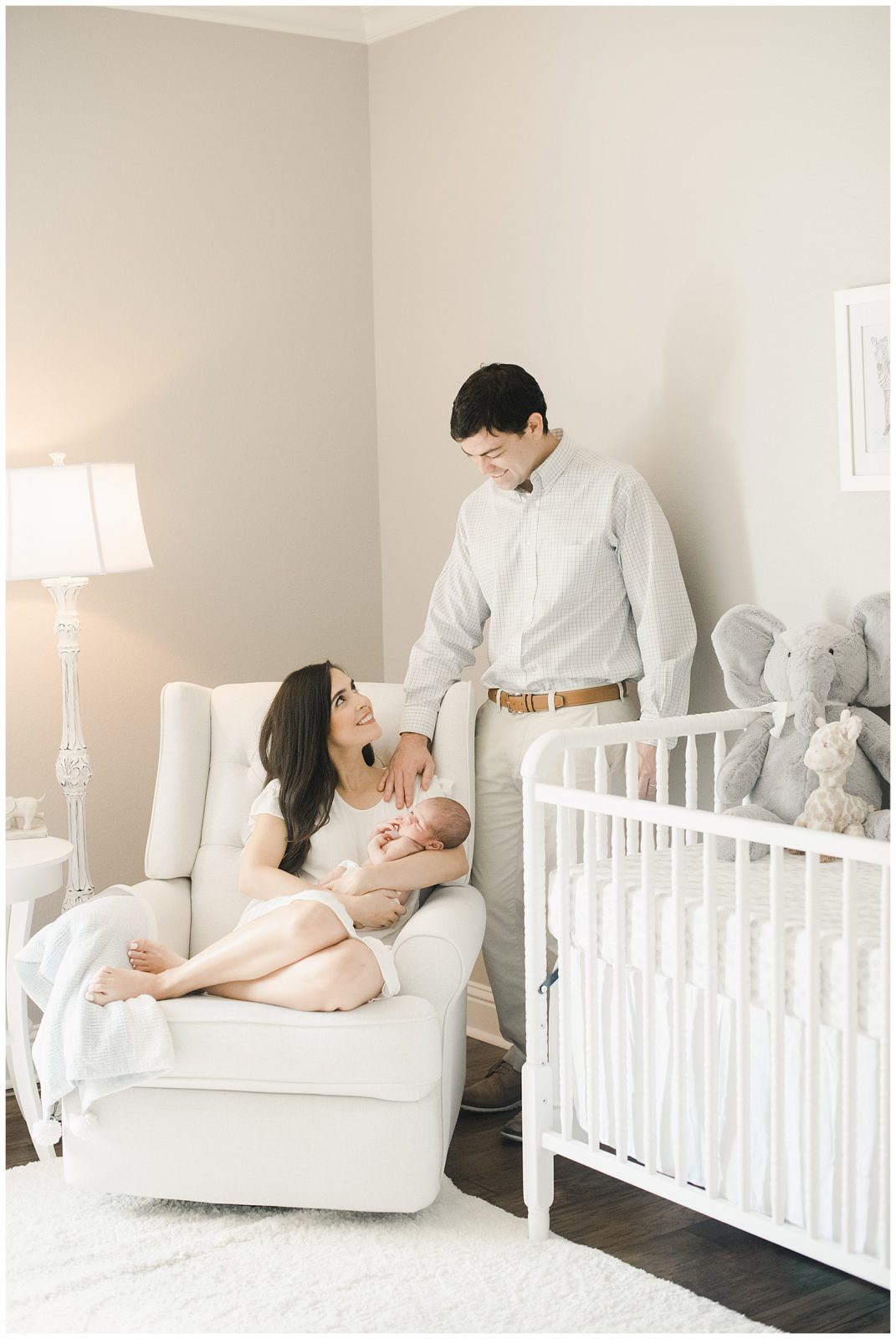 New Orleans Baby Photographer Yenni Family Newborn Session